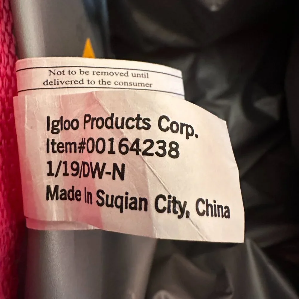 IGLOO Insulated Lunch Bag Cooler Bag Purse Back-to-School Girl Power NWT
